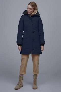 Chamarras Canada Goose Mujer Mexico - Lorette Abrigos Azul Oscuro Marino MA0751492